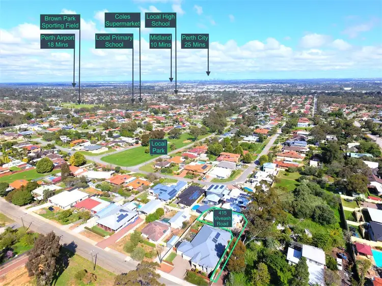Fourth view of Homely house listing, 415 Viveash Road, Swan View WA 6056