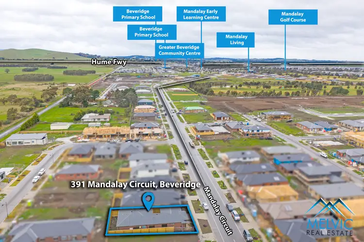 Fourth view of Homely house listing, 391 MANDALAY CIRCUIT, Beveridge VIC 3753