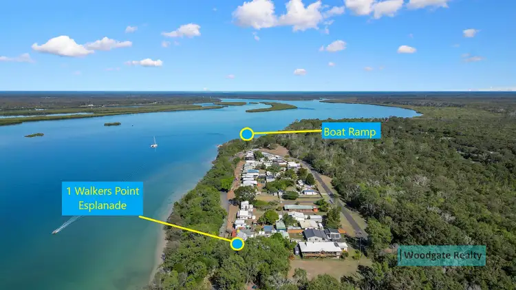 Second view of Homely house listing, 1 WALKERS POINT ESPLANADE, Woodgate QLD 4660