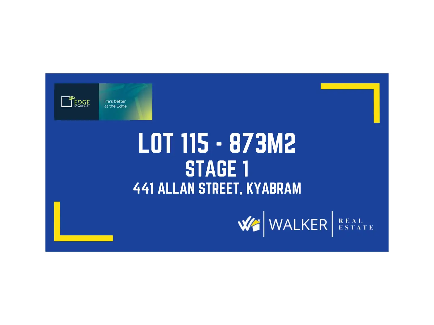 Main view of Homely land listing, LOT 115, 441 Allan Street, Kyabram VIC 3620