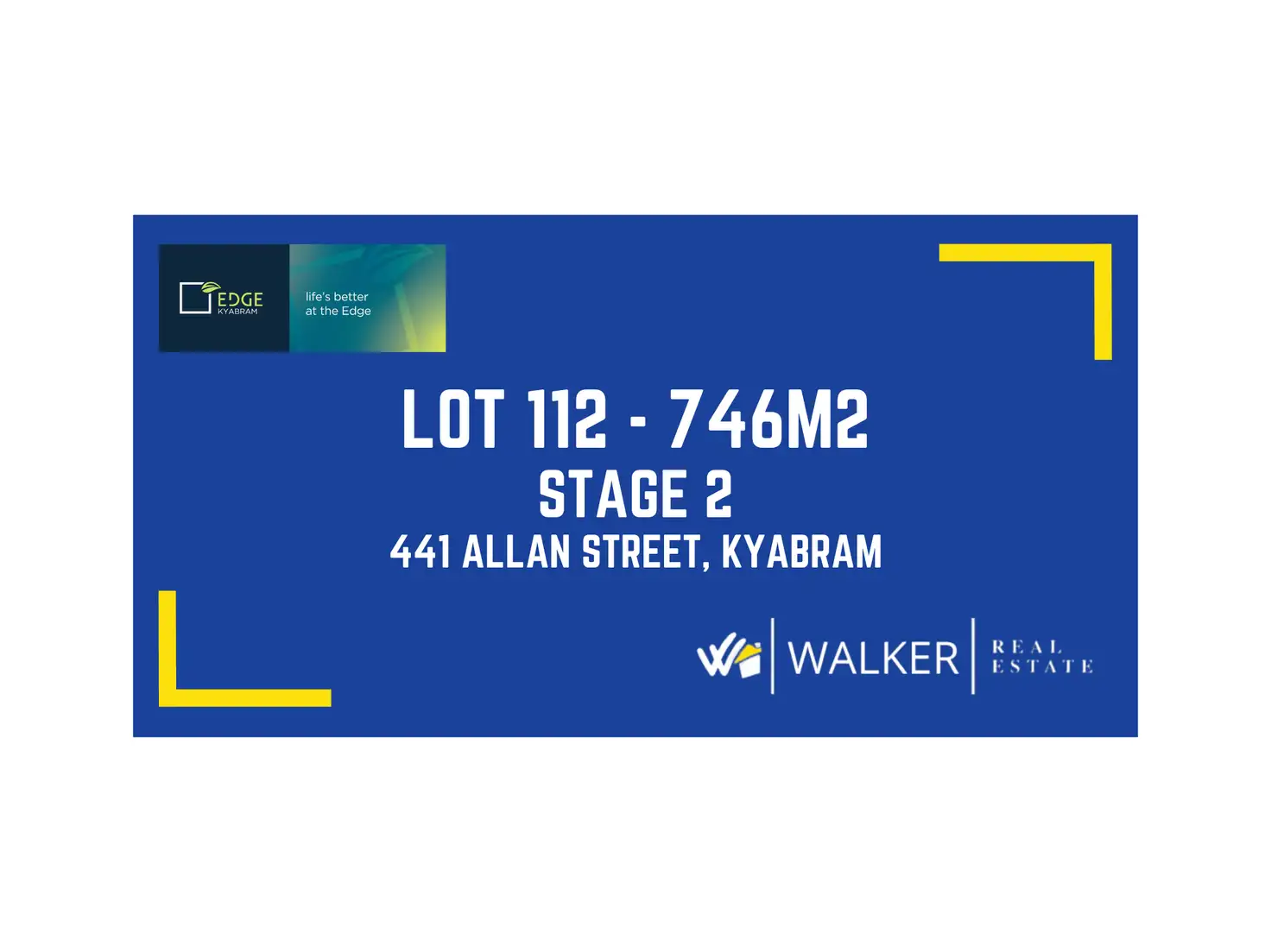 Main view of Homely land listing, LOT 112, 441 Allan Street, Kyabram VIC 3620
