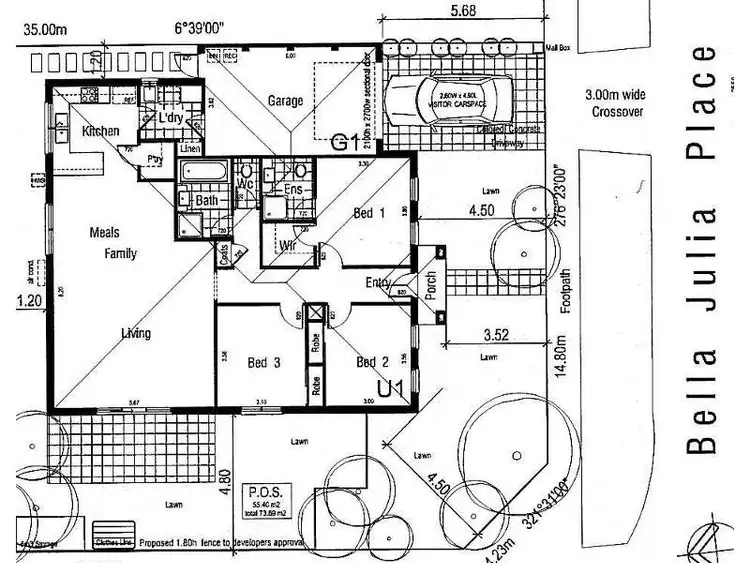 Second view of Homely house listing, 1/41 Benetti Drive, Lara VIC 3212