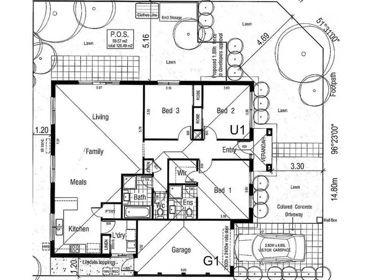 Second view of Homely townhouse listing, 1/25 Bella Julia Place, Lara VIC 3212
