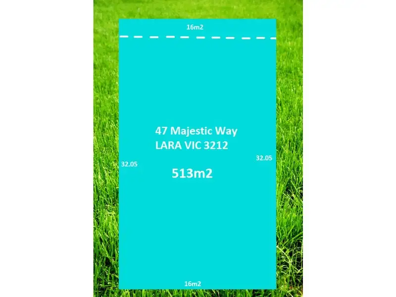 Main view of Homely land listing, 47 Majestic Way, Lara VIC 3212