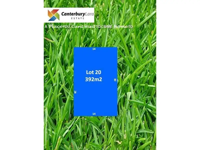 Main view of Homely land listing, Lot 20 Canterbury Lara Estate, Lara VIC 3212