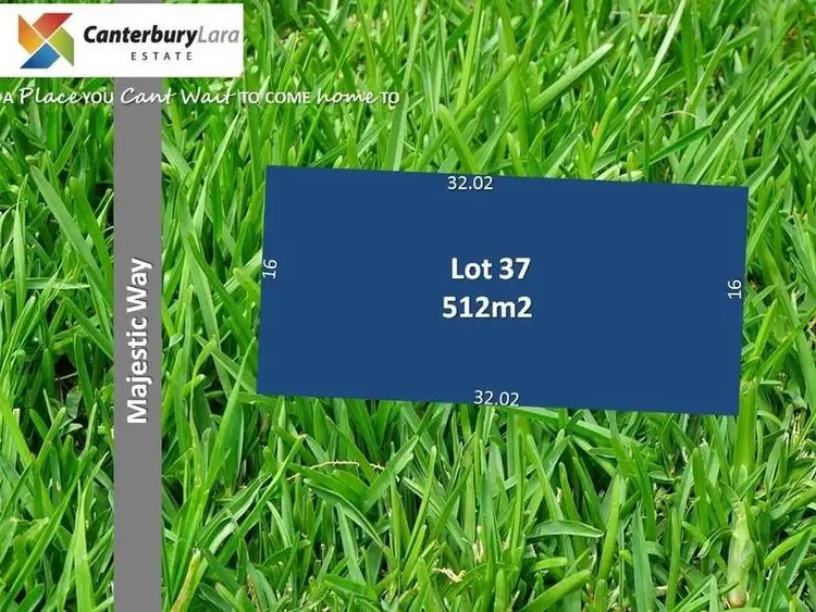 Lot 37 Canterbury Lara Estate, Lara VIC 3212