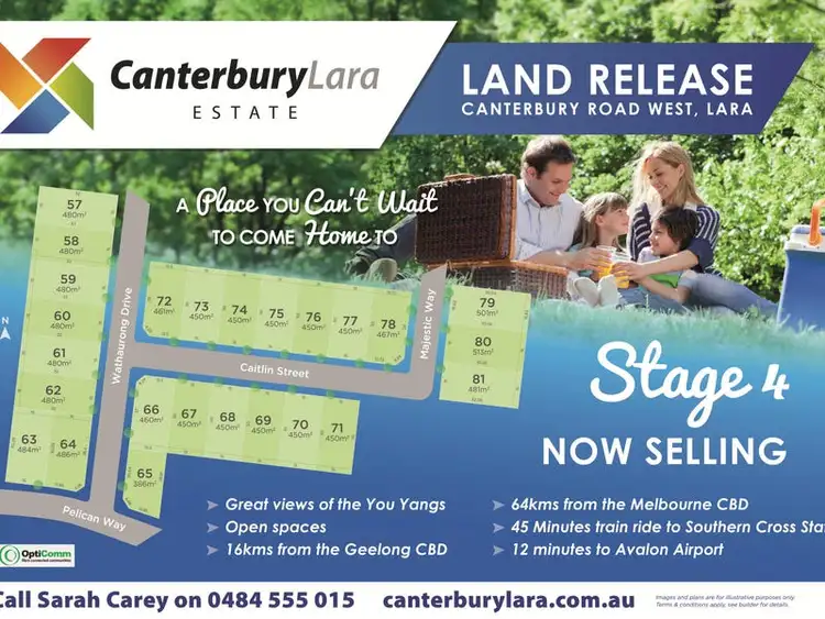 Lot 57 - LOT 81 Canterbury Road West   Stage 4 - Canterbury Estate, Lara VIC 3212