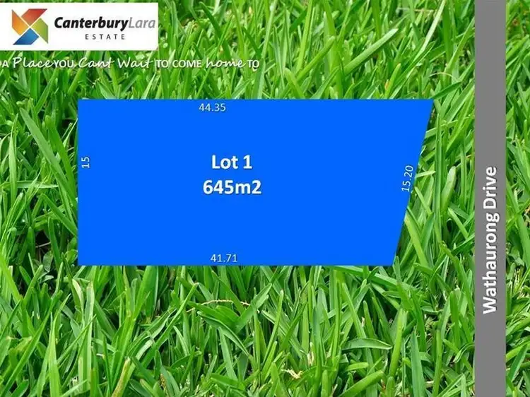 Lot 1 Canterbury Lara Estate, Lara VIC 3212