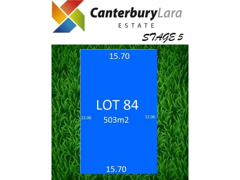 Main view of Homely land listing, Lot 84 Canterbury Lara Estate, Lara VIC 3212