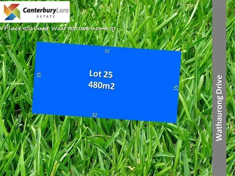 Main view of Homely land listing, Lot 25 Canterbury Lara Estate, Lara VIC 3212