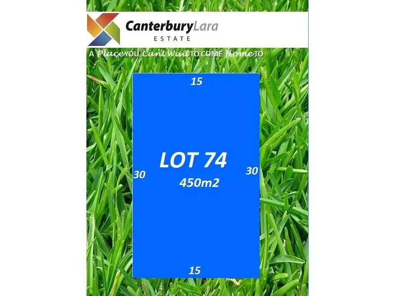 Main view of Homely land listing, Lot 74 Canterbury Lara Estate, Lara VIC 3212