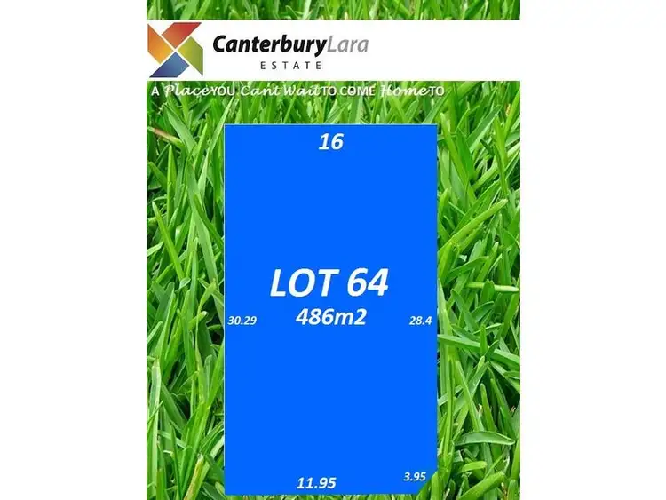 Main view of Homely land listing, Lot 64 Canterbury Lara Estate, Lara VIC 3212