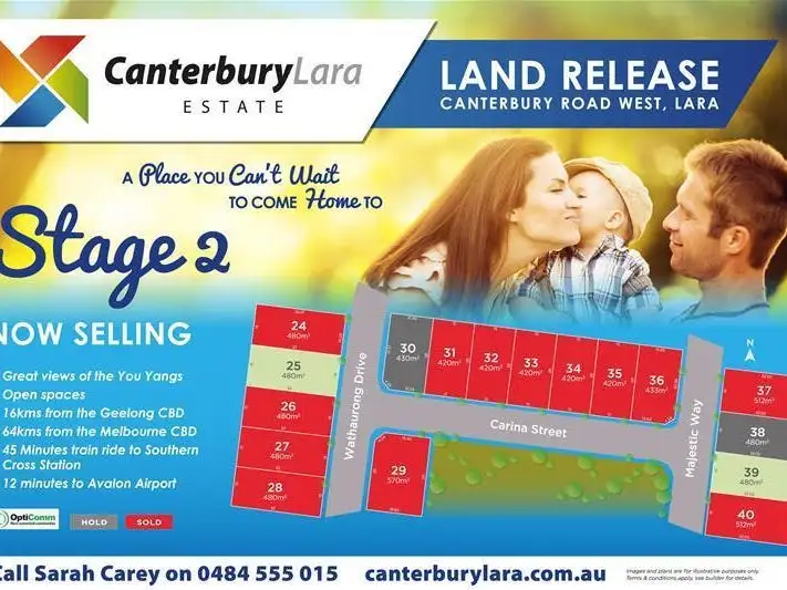 Main view of Homely land listing, 50 Canterbury Road West Stage 2, Lara VIC 3212