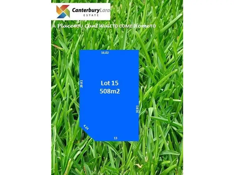 Lot 15 Canterbury Lara Estate, Lara VIC 3212