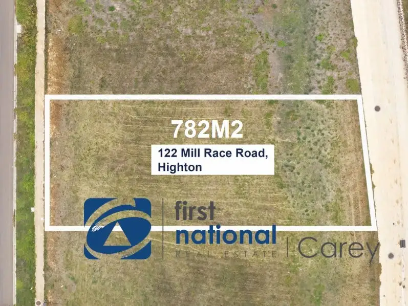 Main view of Homely land listing, 122 Mill Race Road, Highton VIC 3216