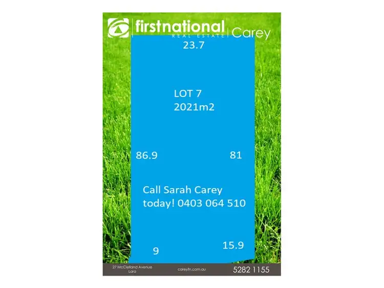 LOT 7, 25-45 Forest Road North, Lara VIC 3212