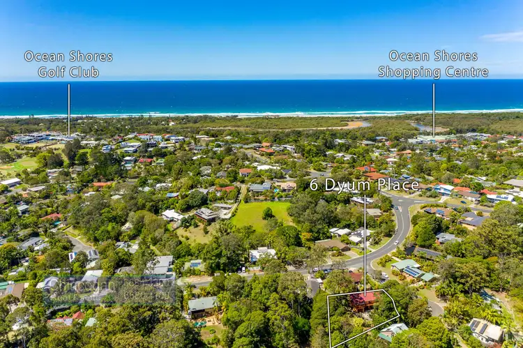 Second view of Homely house listing, 6 Dyum Place, Ocean Shores NSW 2483
