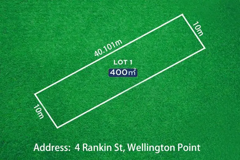 Main view of Homely land listing, 4 Rankin Street, Wellington Point QLD 4160