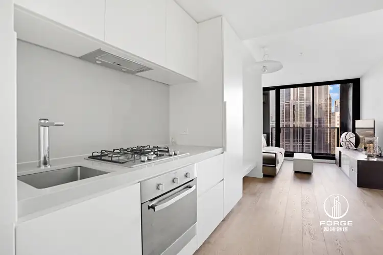 Second view of Homely apartment listing, 3704/81 A'Beckett Street, Melbourne VIC 3000