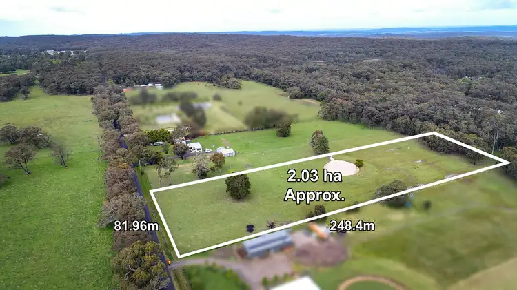 Second view of Homely land listing, Lot 1, 330 State Forest Road, Ross Creek VIC 3351