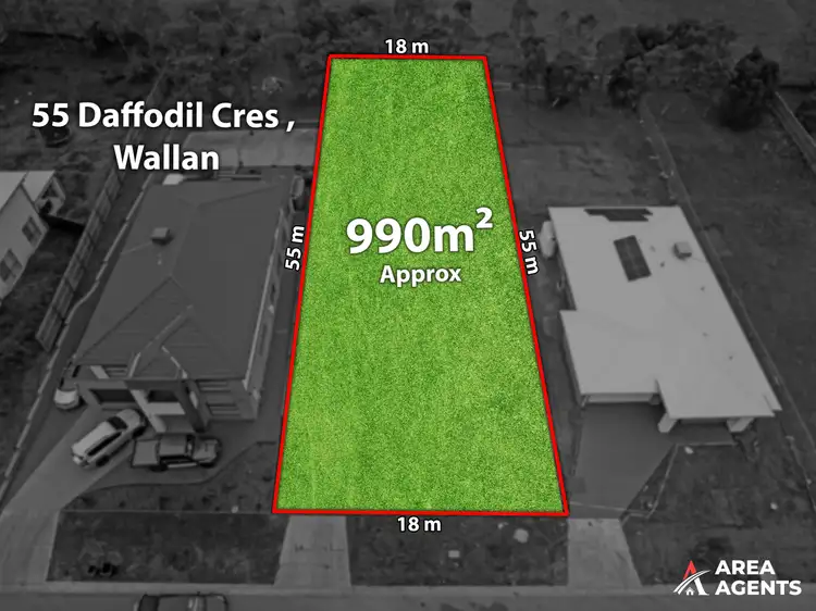 Main view of Homely land listing, 55 Daffodil Crescent, Wallan VIC 3756