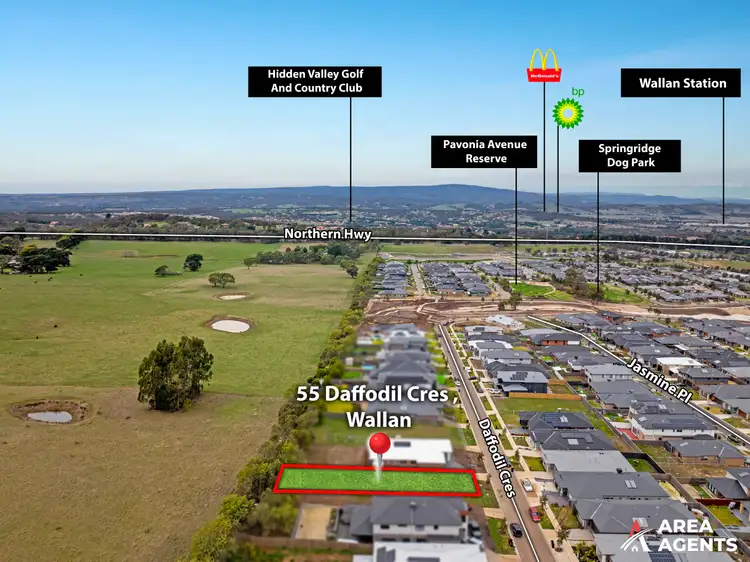 Fifth view of Homely land listing, 55 Daffodil Crescent, Wallan VIC 3756