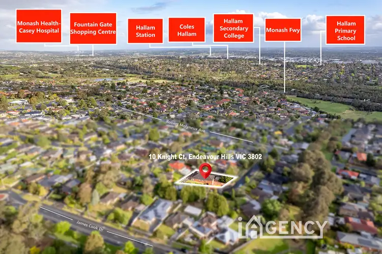 Fourth view of Homely house listing, 10 Knight Court, Endeavour Hills VIC 3802