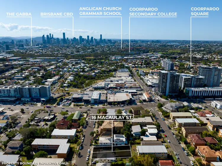 Main view of Homely land listing, 16 Macaulay Street, Coorparoo QLD 4151