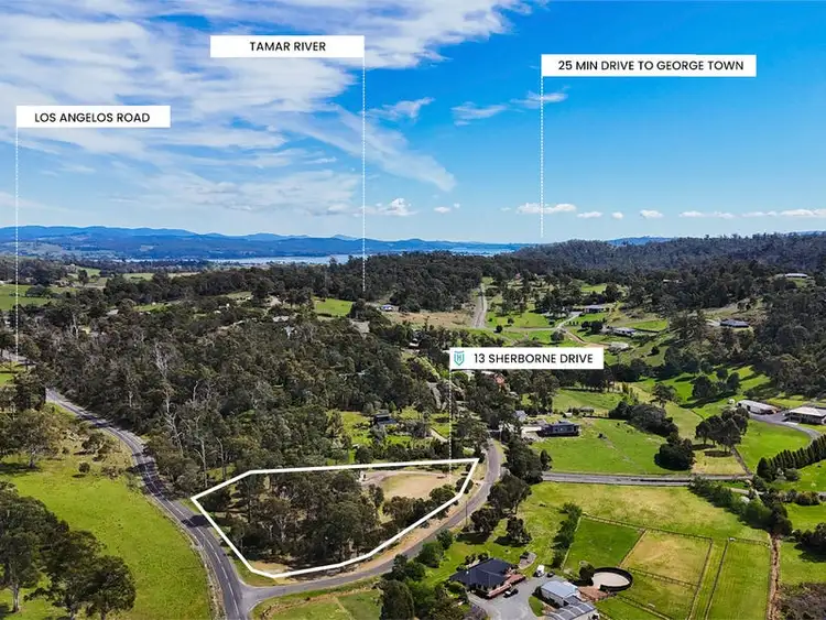 Second view of Homely house listing, 13 Sherborne Drive, Dilston TAS 7252