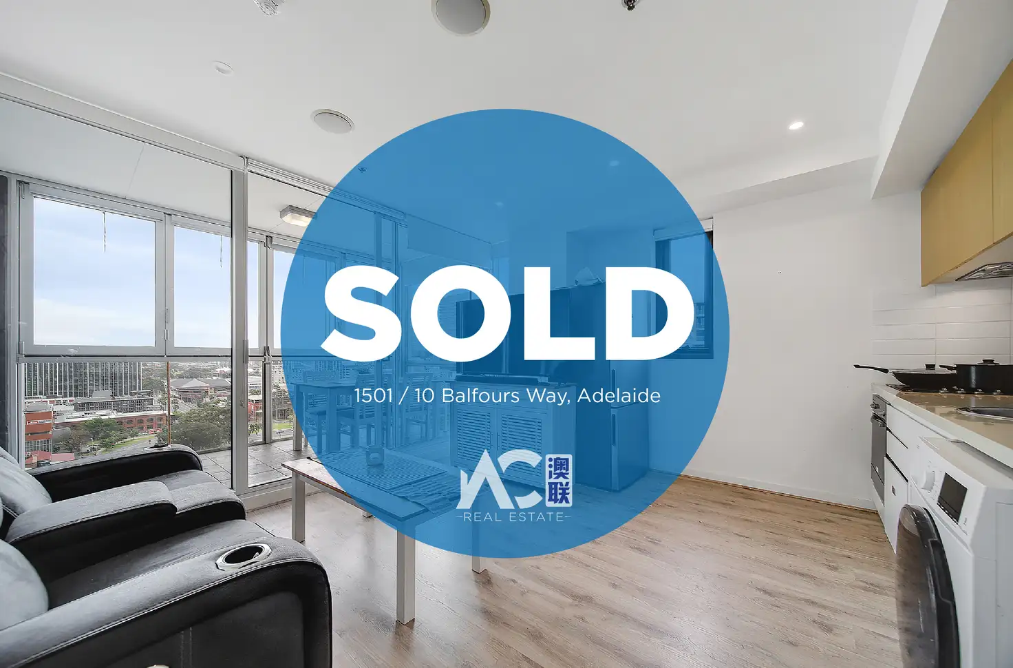 Main view of Homely apartment listing, 1501/10 Balfours Way, Adelaide SA 5000