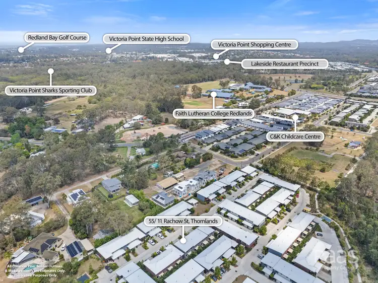 Second view of Homely townhouse listing, 55/11 Rachow Street, Thornlands QLD 4164