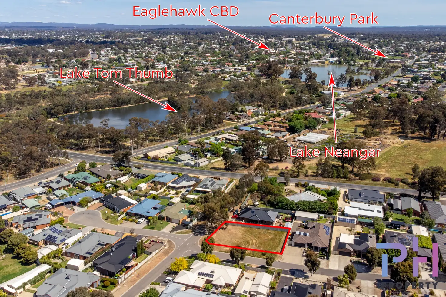 Main view of Homely land listing, 1 Huntingdale Avenue, Eaglehawk VIC 3556