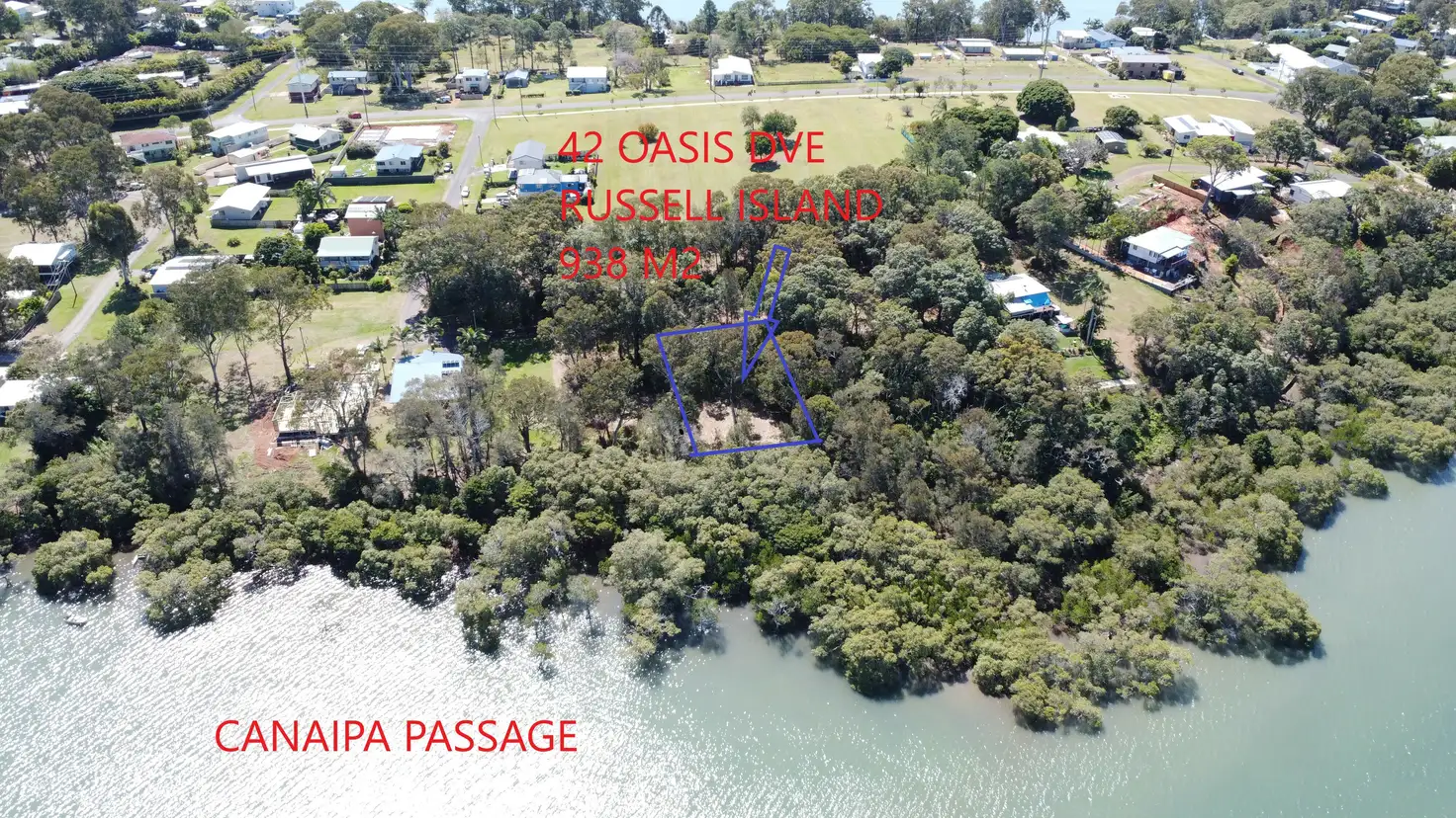 Main view of Homely land listing, 42 OASIS DRIVE, Russell Island QLD 4184