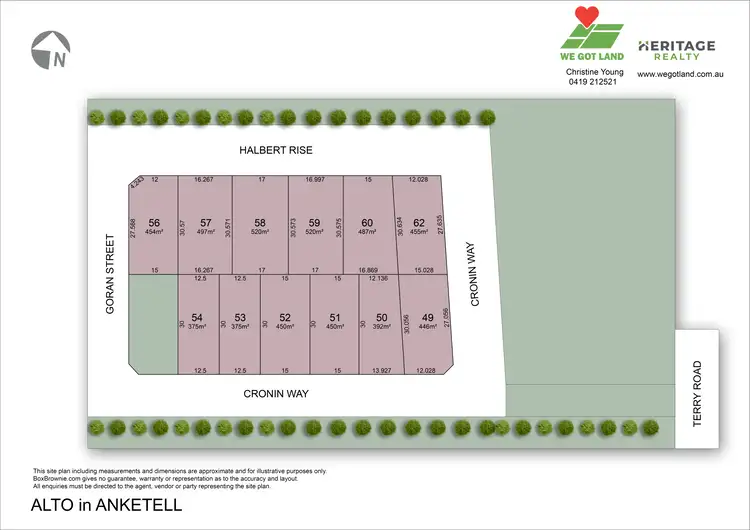Third view of Homely land listing, LOT 62 HALBERT RISE, Anketell WA 6167