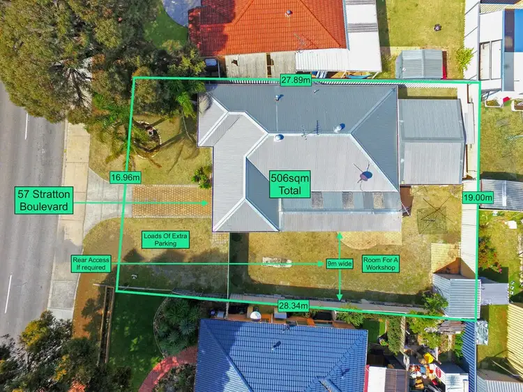 Second view of Homely house listing, 57 Stratton Boulevard, Stratton WA 6056