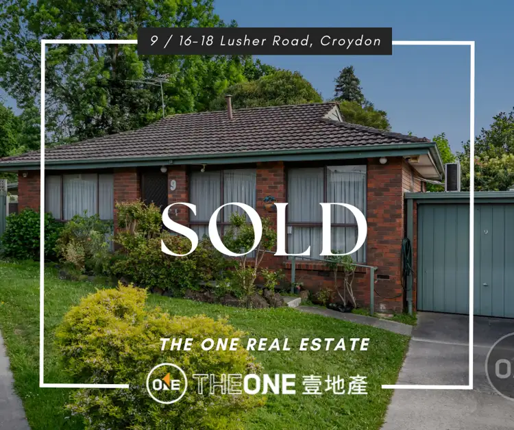 Main view of Homely unit listing, 9/16-18 Lusher Road, Croydon VIC 3136