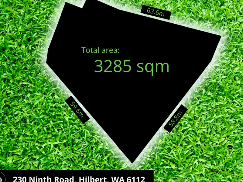 Main view of Homely land listing, 230 Ninth Road, Hilbert WA 6112