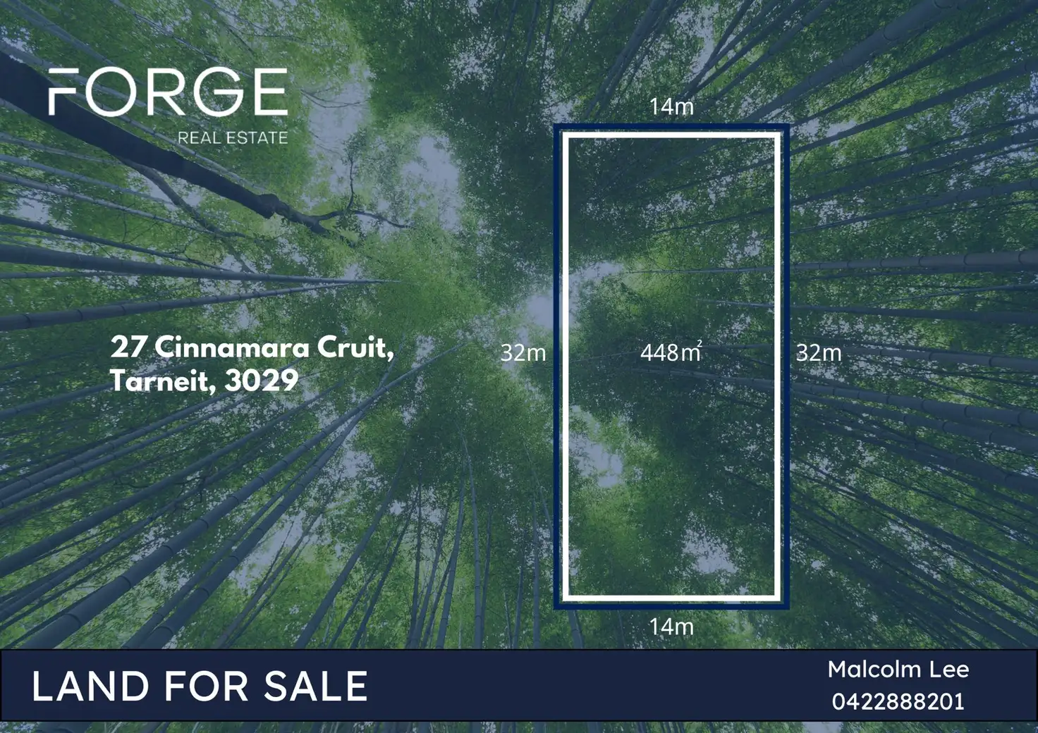 Main view of Homely land listing, 27 Cinnamara Circuit, Tarneit VIC 3029