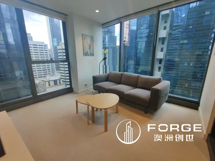 Third view of Homely apartment listing, 2201/285 La Trobe Street, Melbourne VIC 3000