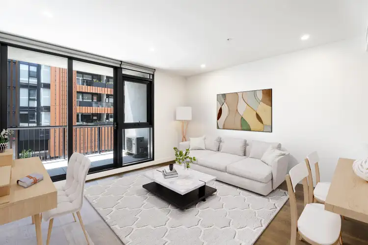 Second view of Homely apartment listing, 124/21 Village Avenue, Brunswick East VIC 3057