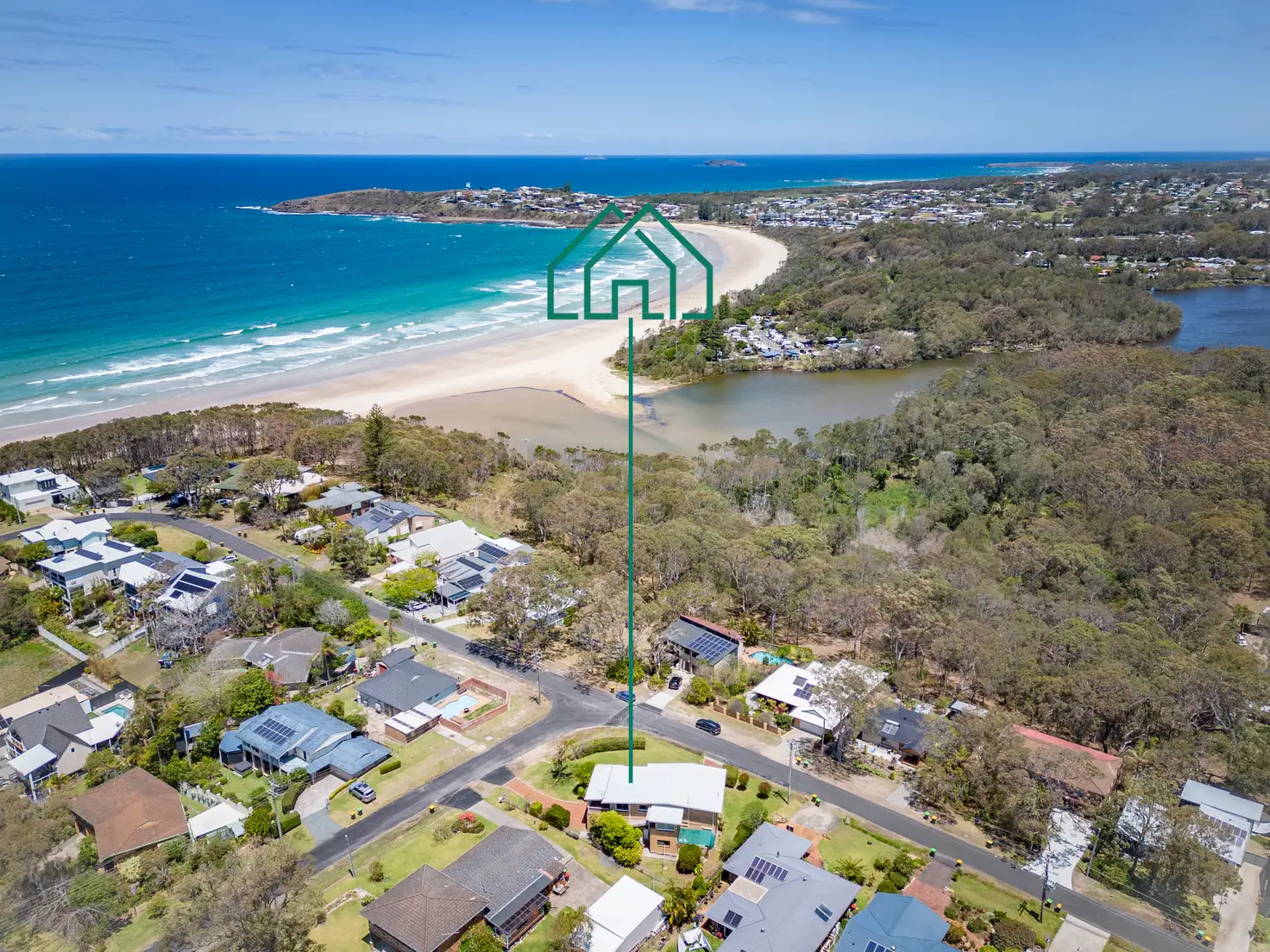 Main view of Homely house listing, 1 Panorama Parade, Safety Beach NSW 2456