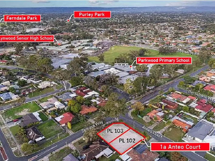 Fourth view of Homely land listing, LOT 1, 1A Anteo Court, Parkwood WA 6147