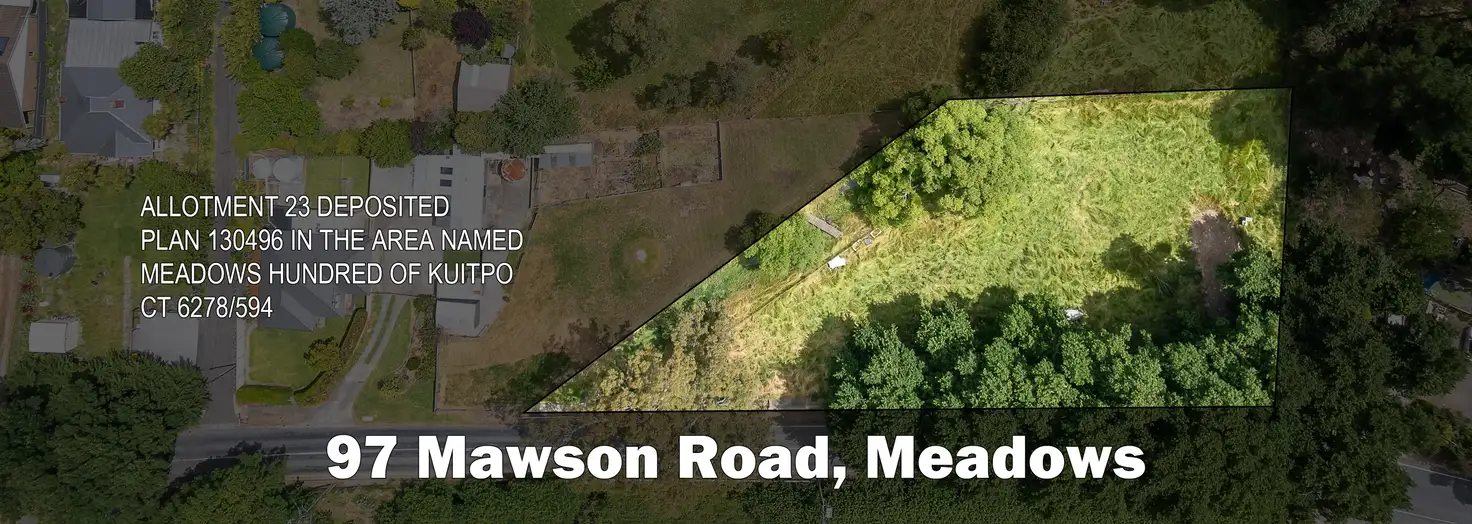Main view of Homely land listing, 97 Mawson Road, Meadows SA 5201