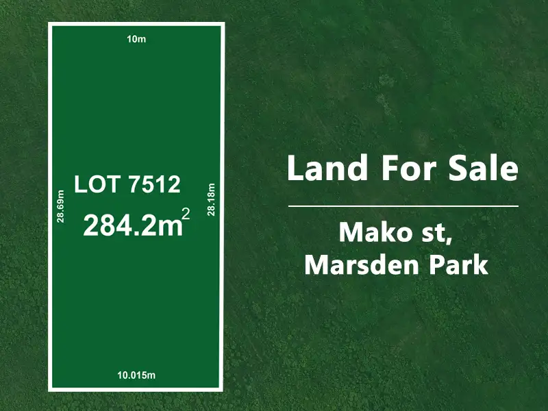 Main view of Homely land listing, 5 Mako Street, Marsden Park NSW 2765