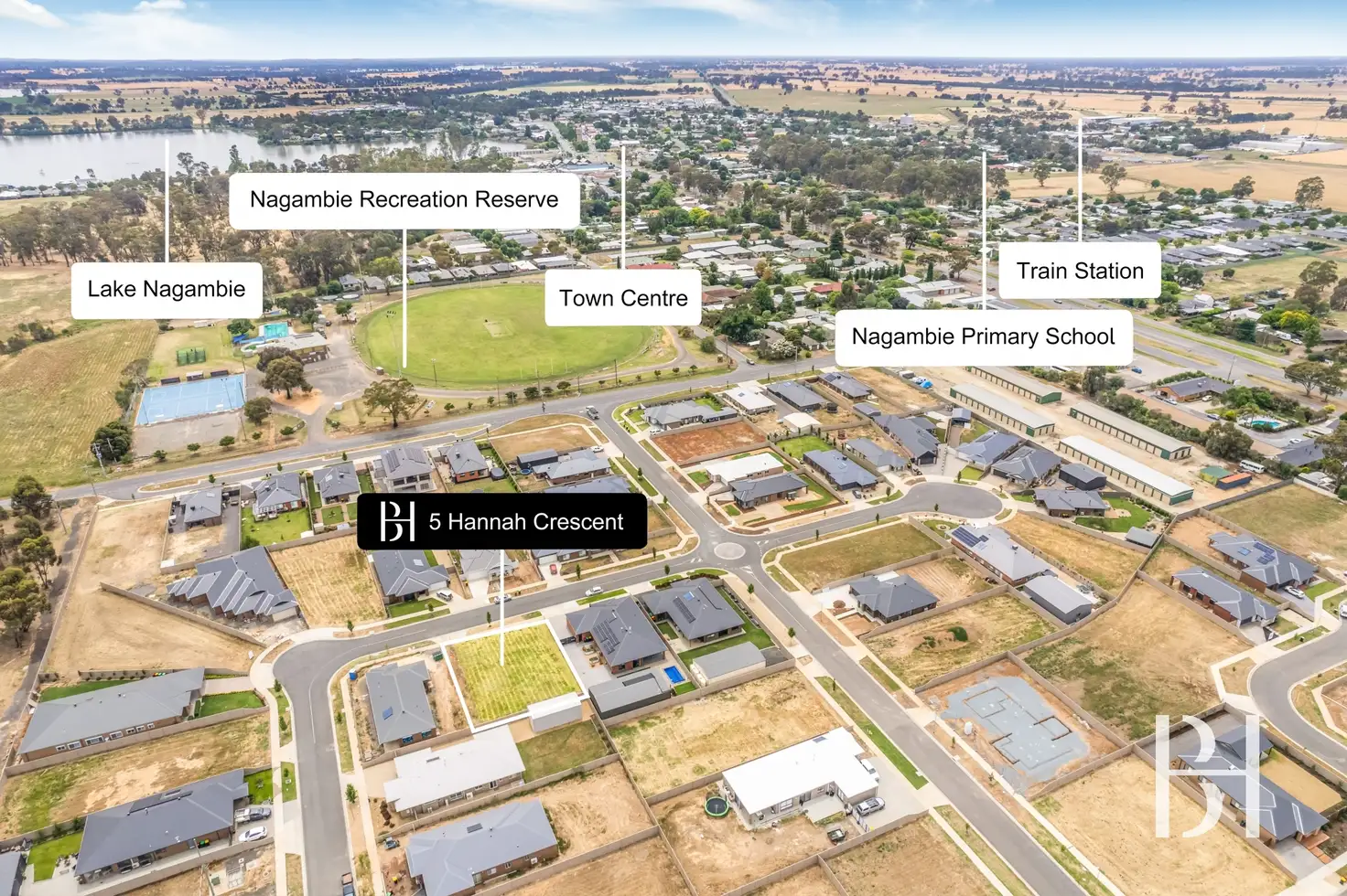 Main view of Homely land listing, 5 Hannah Crescent, Nagambie VIC 3608