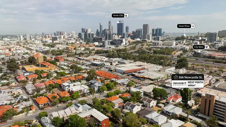 Fifth view of Homely house listing, 566 Newcastle Street, West Perth WA 6005