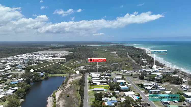 Third view of Homely land listing, 26 FIRST AVENUE, Woodgate QLD 4660