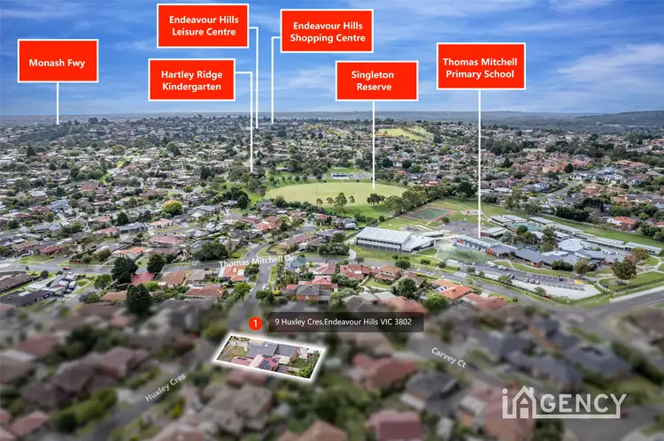 Sixth view of Homely house listing, 9 Huxley Crescent, Endeavour Hills VIC 3802