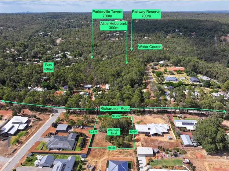 Third view of Homely land listing, 2015 Richardson Road, Parkerville WA 6081