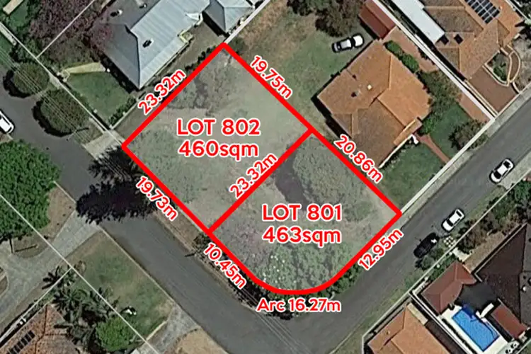 LOT 801 & 802, 67 Hamilton Street, Bayswater WA 6053